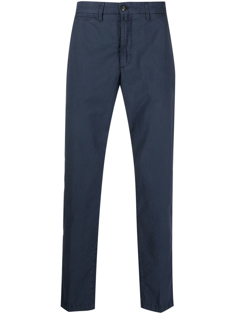 Slim cotton trousers