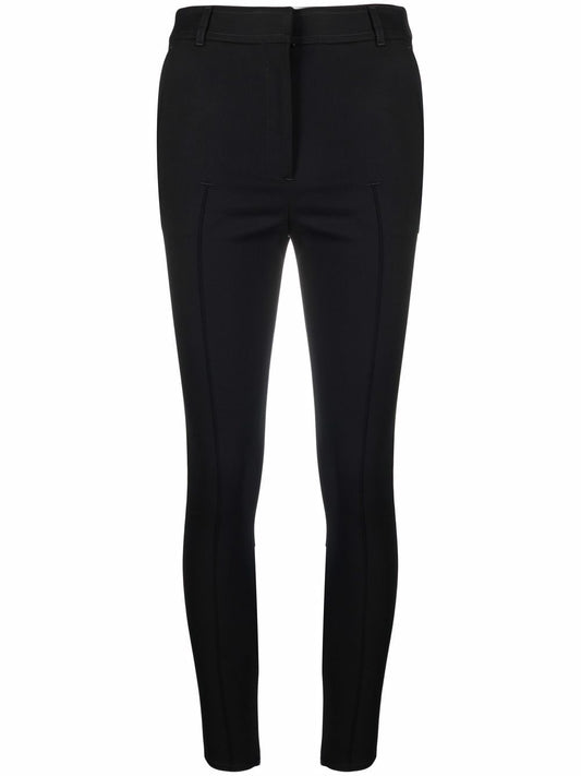 Skinny high-waisted trousers