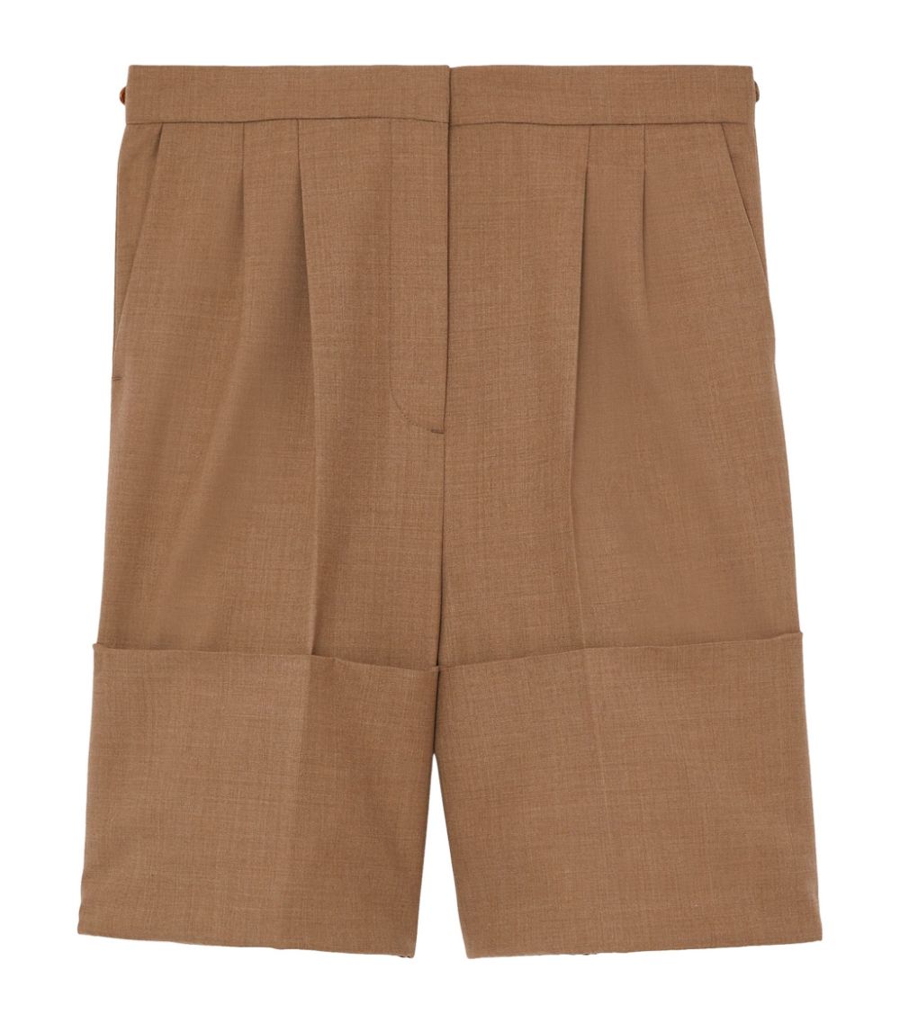 Wool shorts