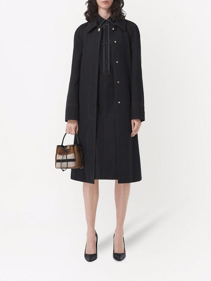 Haxted cotton trench coat