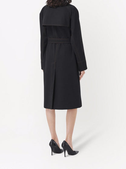 Haxted cotton trench coat