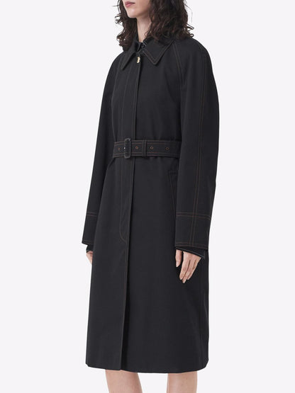 Haxted cotton trench coat