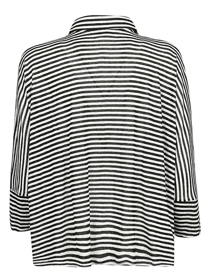 Striped polo shirt