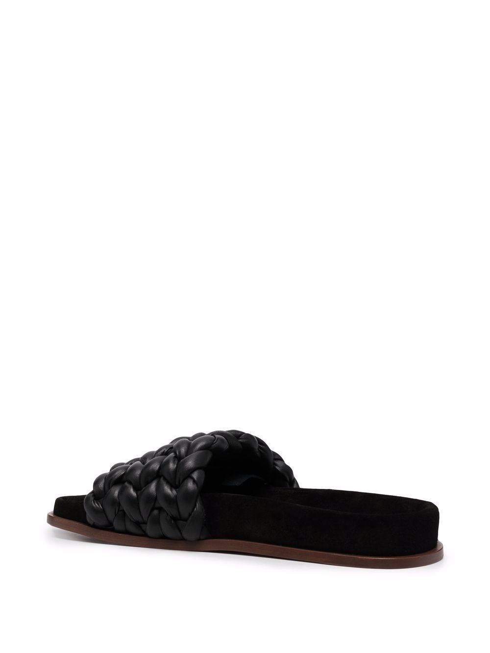 Kacey leather flat sandals