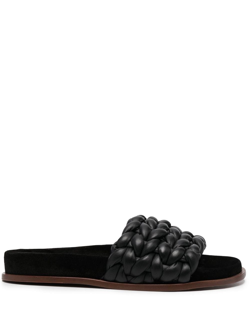 Kacey leather flat sandals