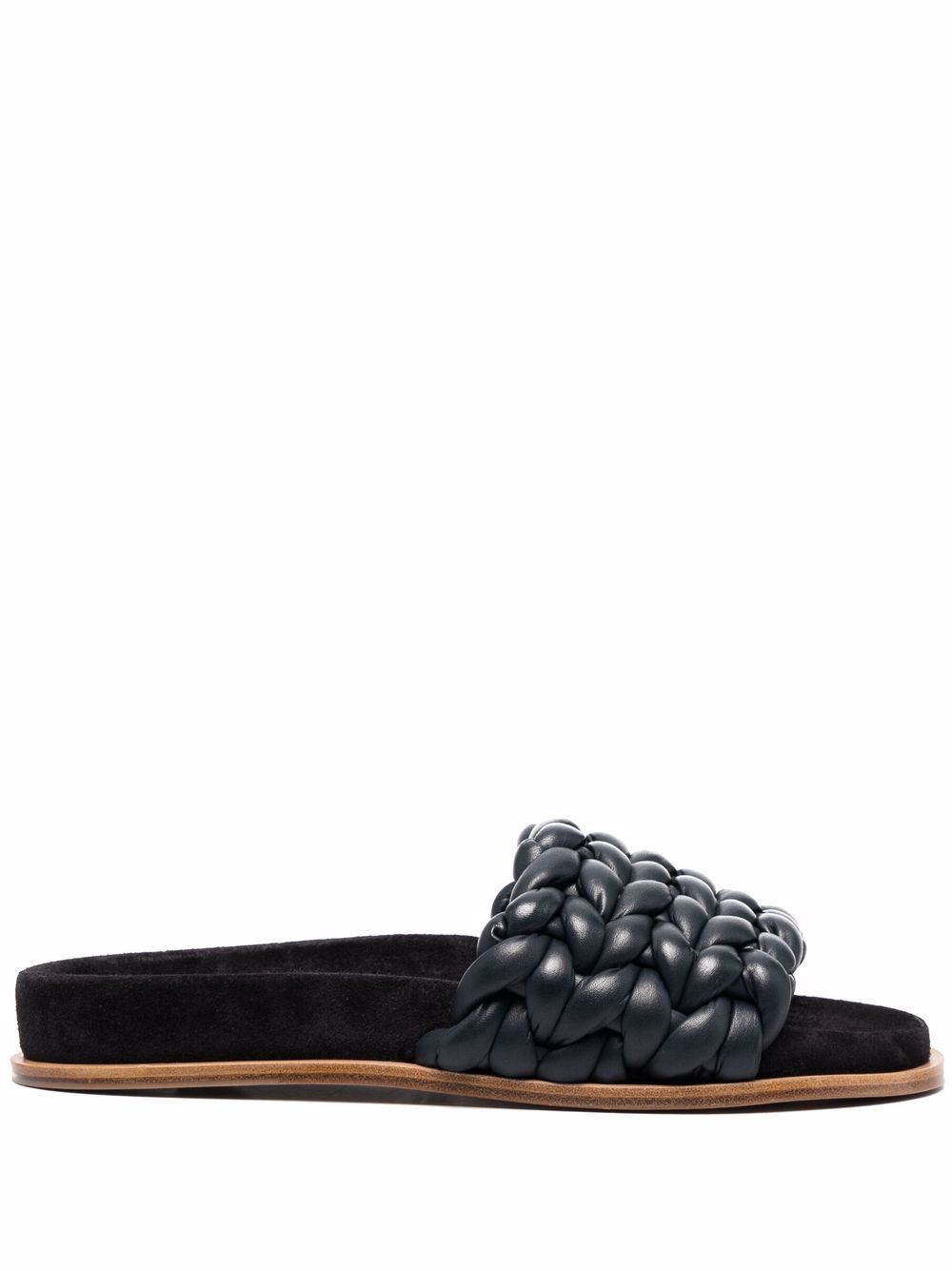 Kacey leather flat sandals