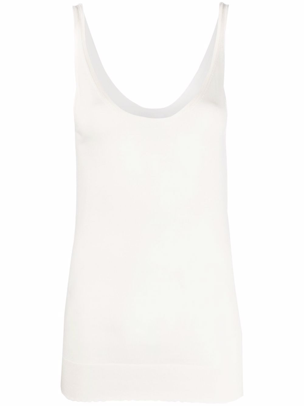 Wool sleeveless top