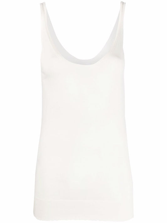 Wool sleeveless top