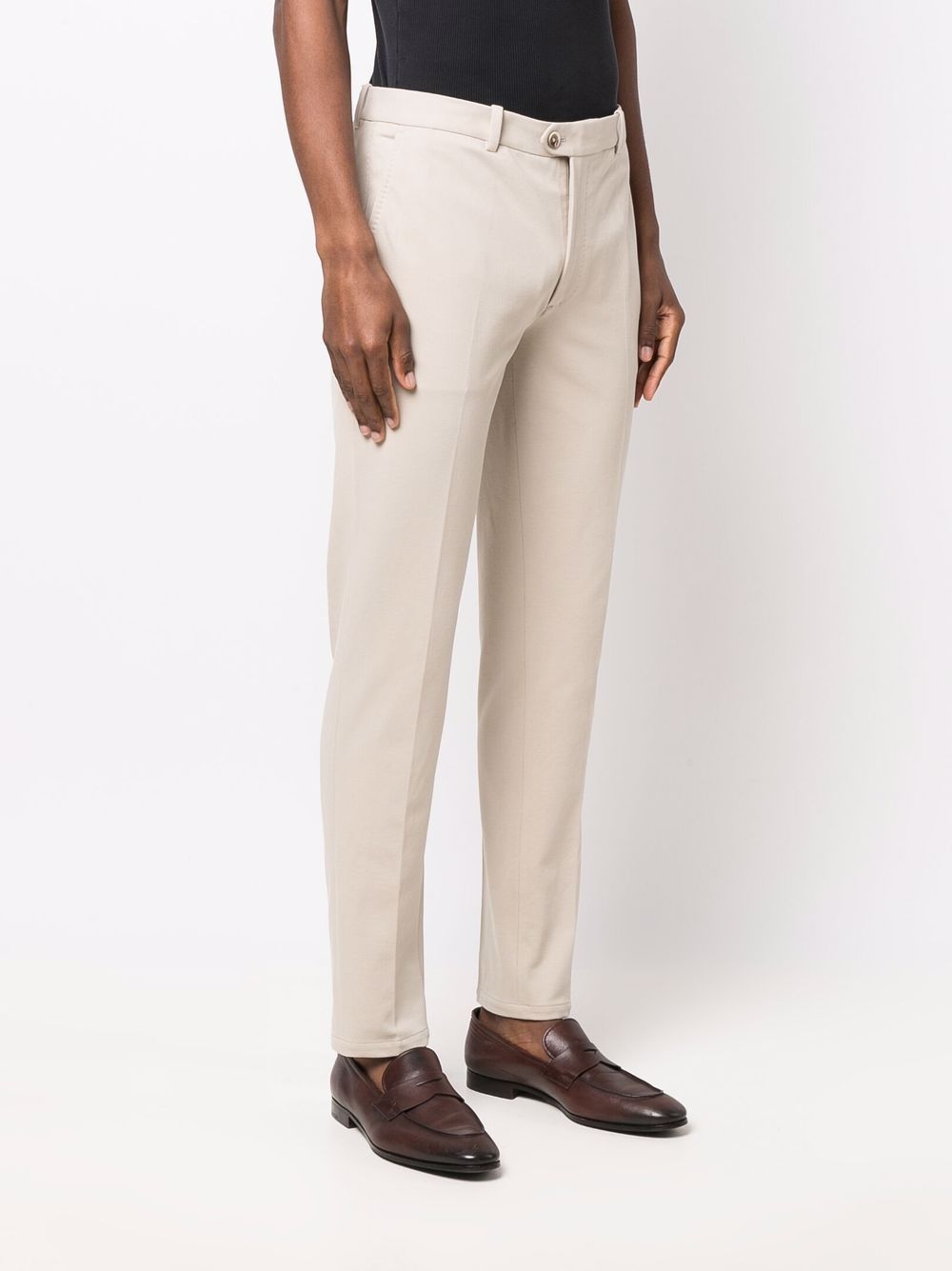 Cotton chino trousers