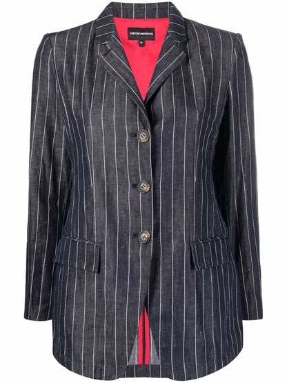 Cotton blend blazer