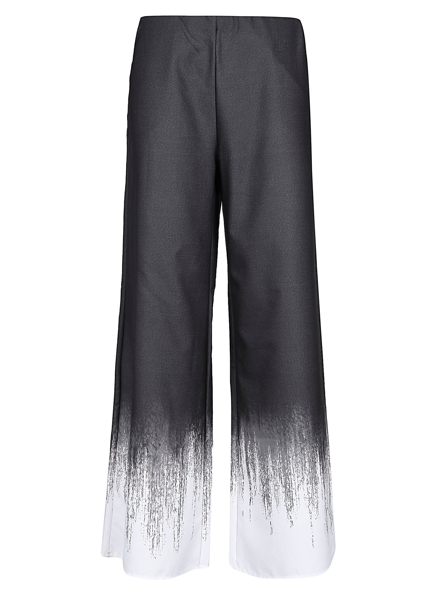 Fade print trousers