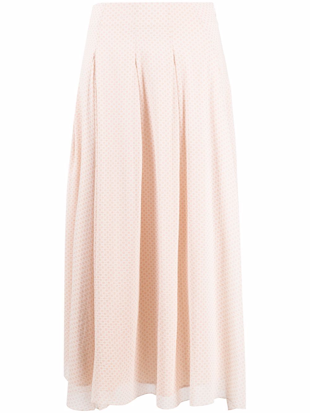 Cotton a-line skirt