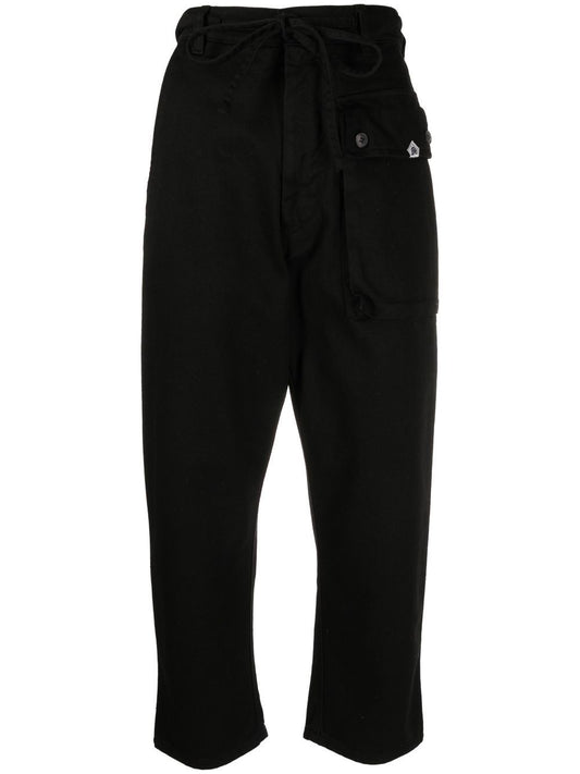 High waist trousers