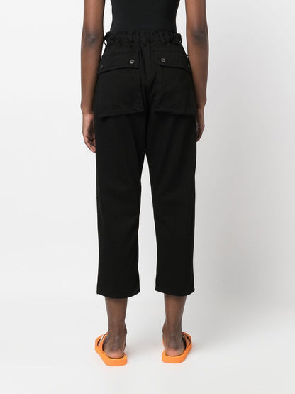 High waist trousers