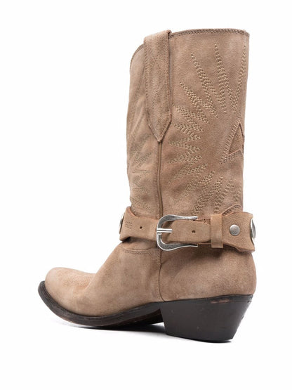 Wish star suede ankle boots