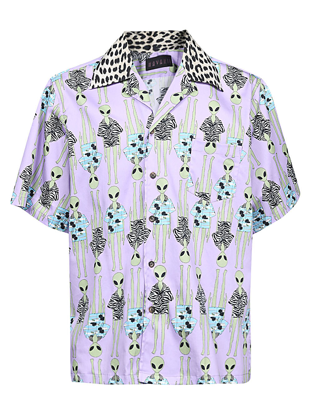 Printed cotton shirt