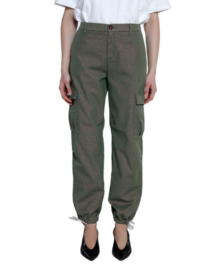 Cotton cargo trousers