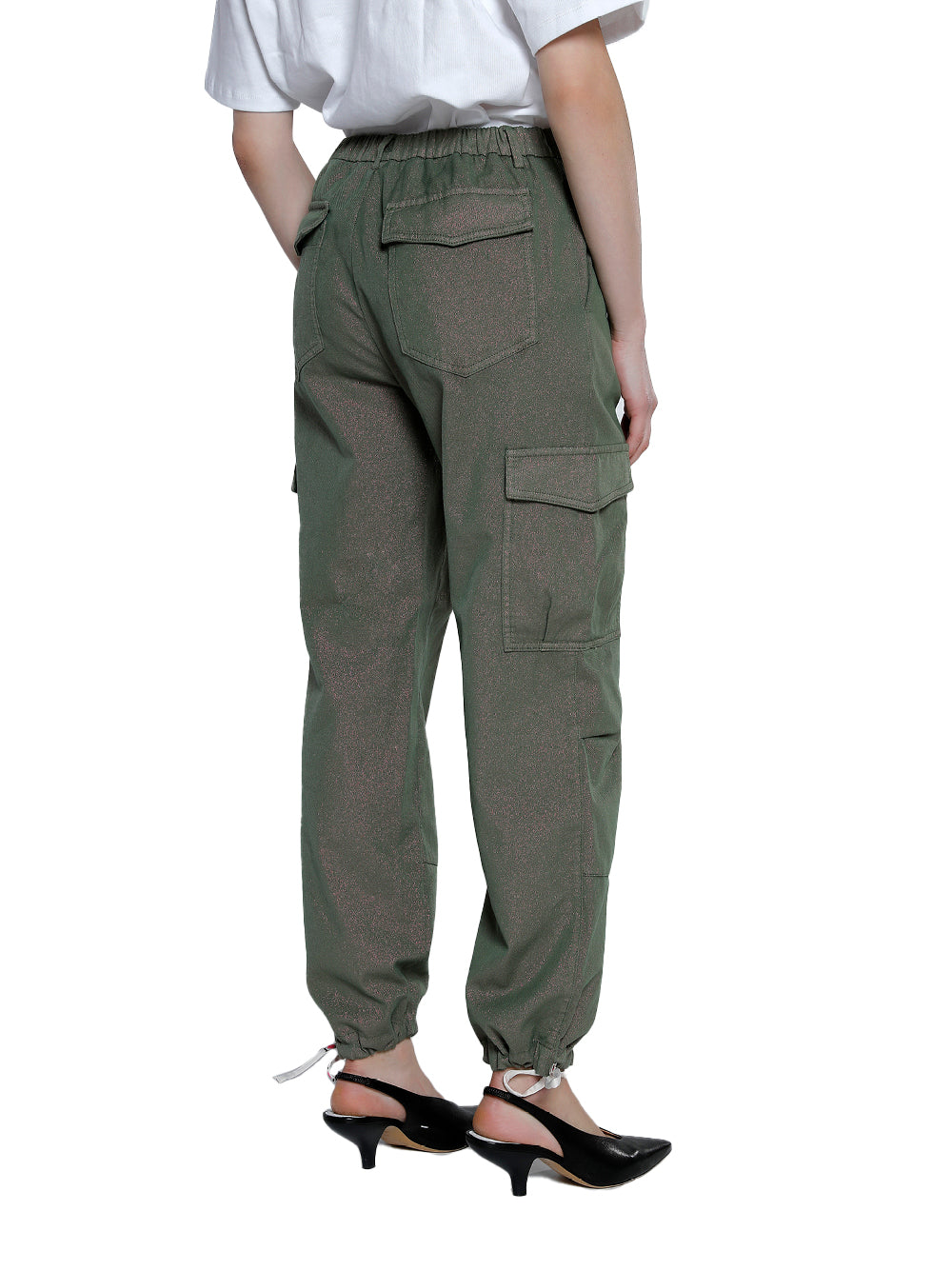 Cotton cargo trousers