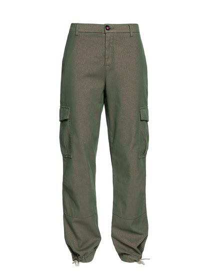 Cotton cargo trousers