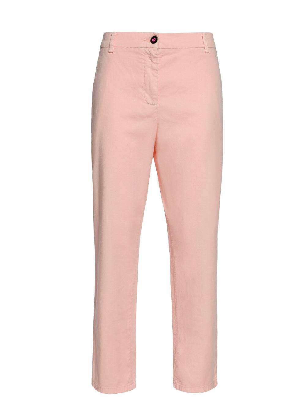 Cotton regular fit trousers