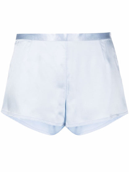 Silk pajama shorts