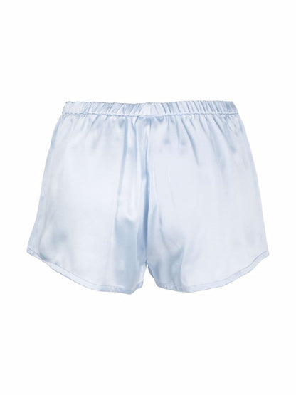 Silk pajama shorts