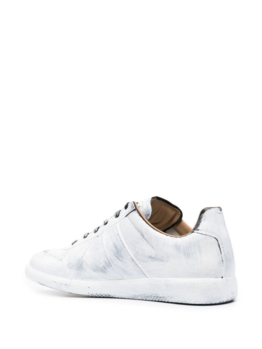 Replica leather sneakers