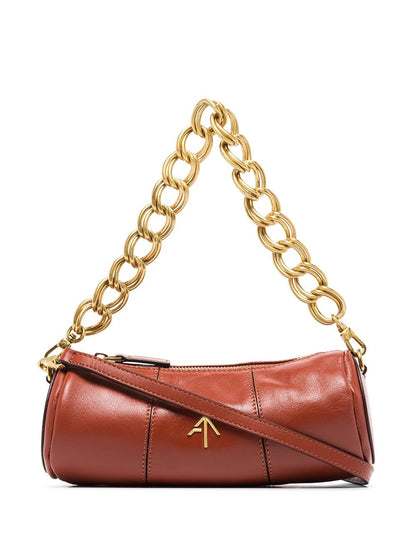 Xx mini cylinder leather bag