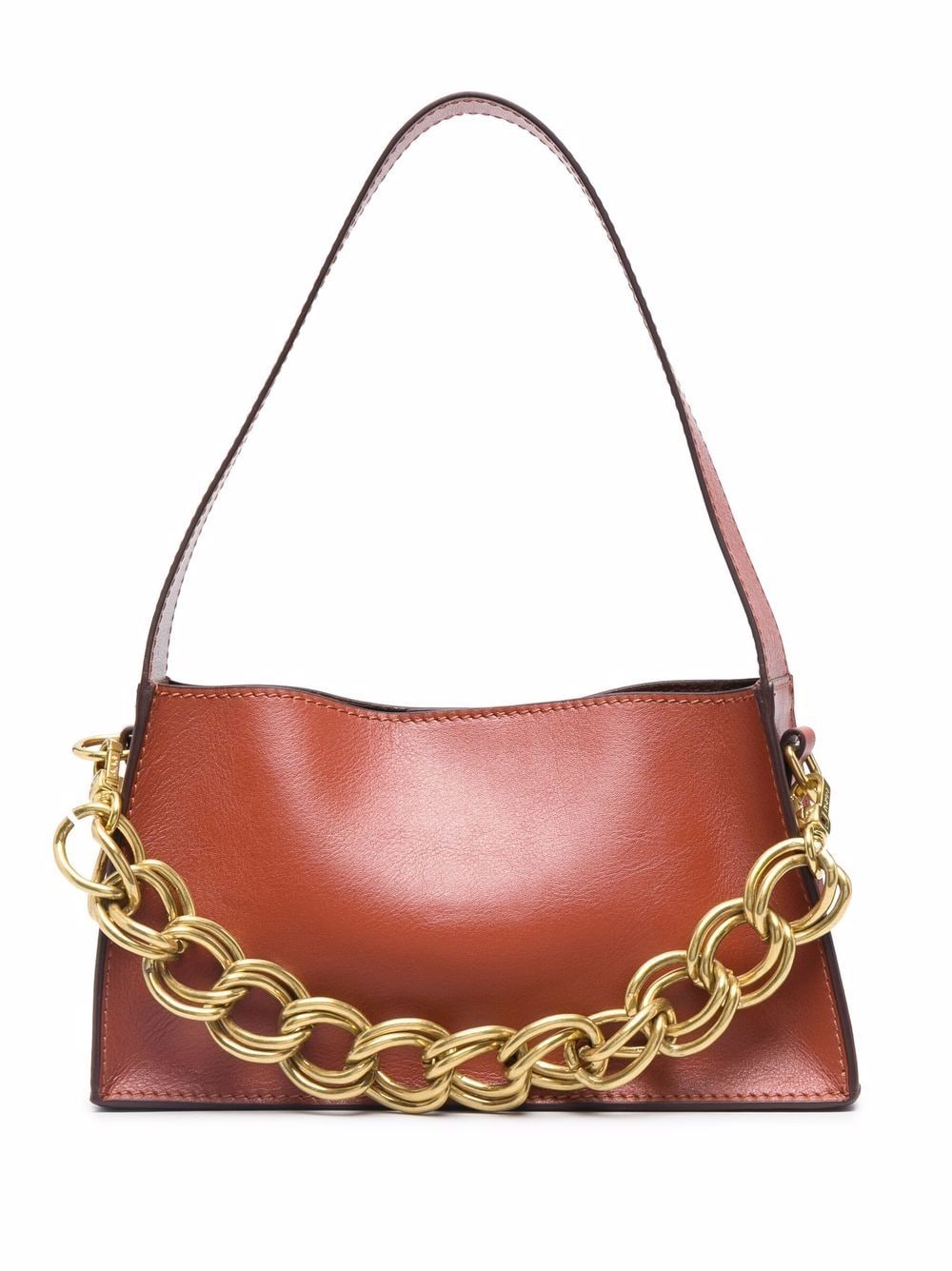 Mini kesme leather shoulder bag