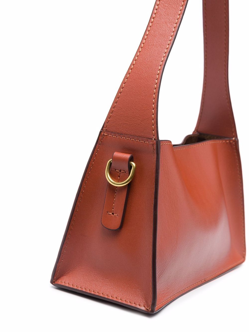 Mini kesme leather shoulder bag