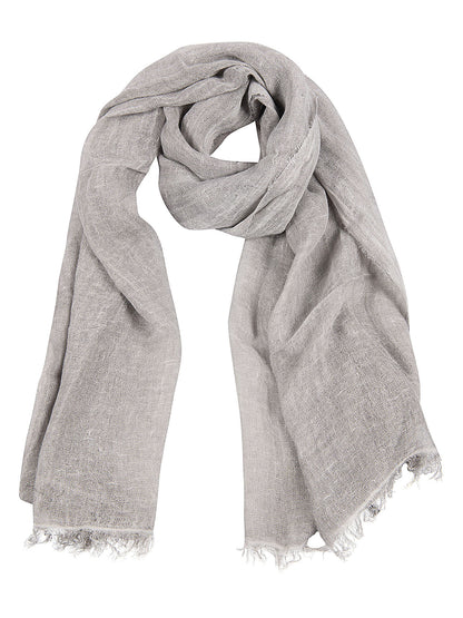 Linen blend stole