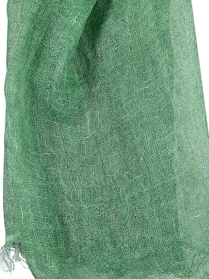 Linen blend stole