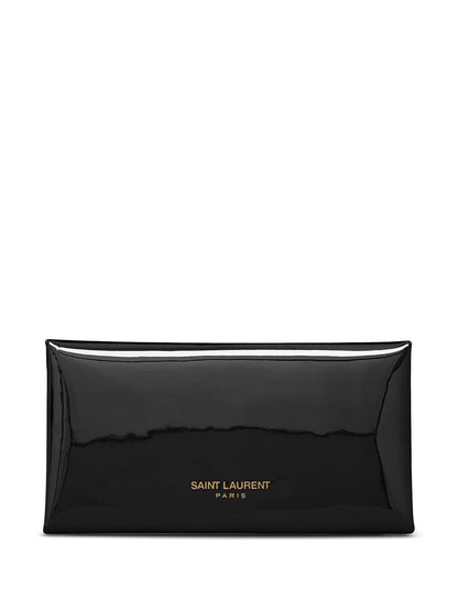 Leather letter pochette