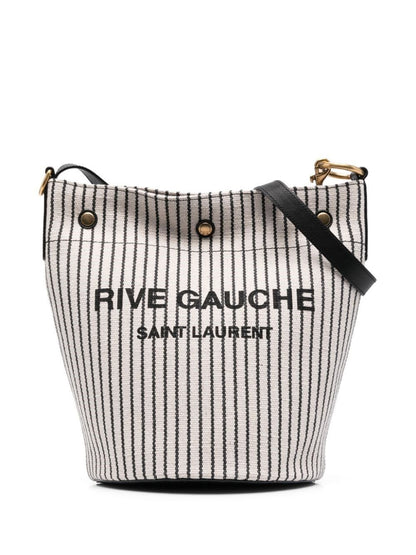 Cotton rive gauche bucket bag