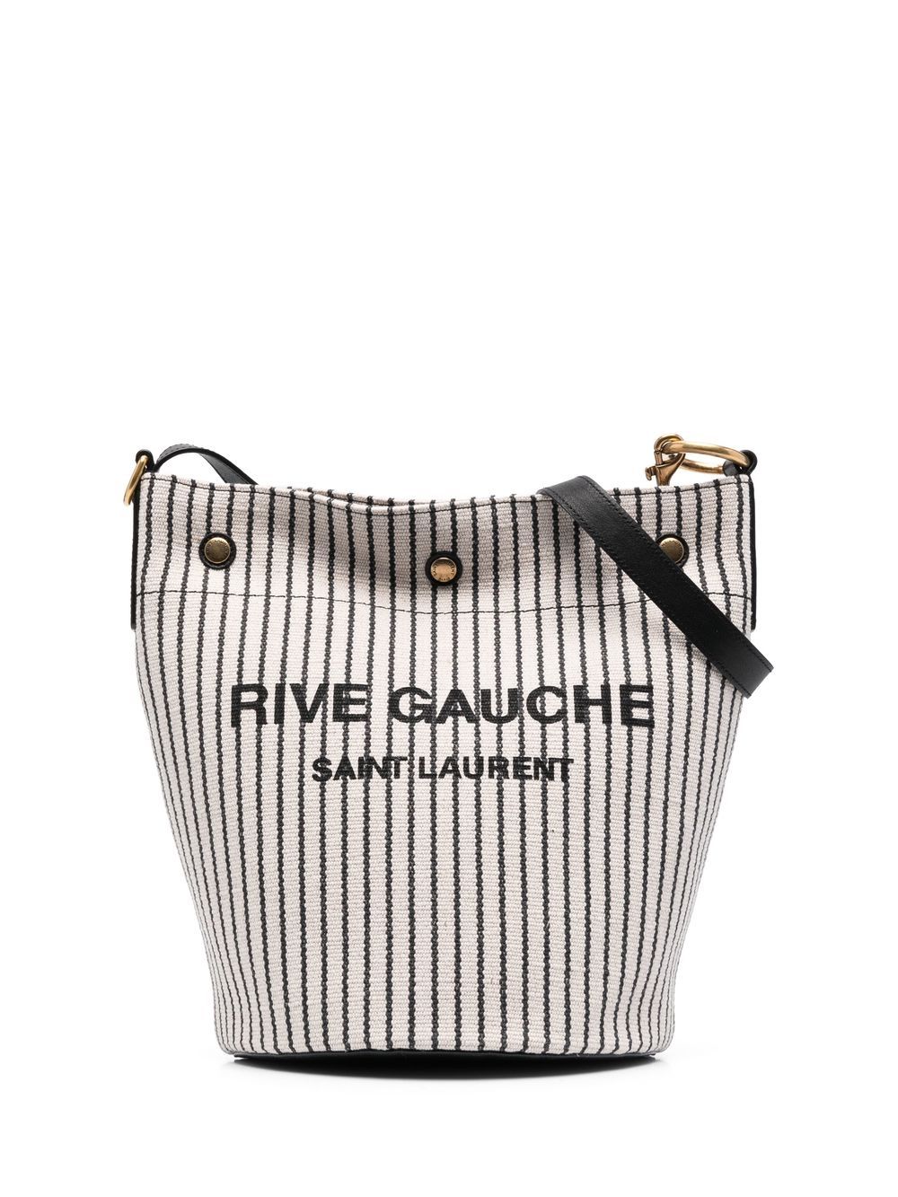 Cotton rive gauche bucket bag