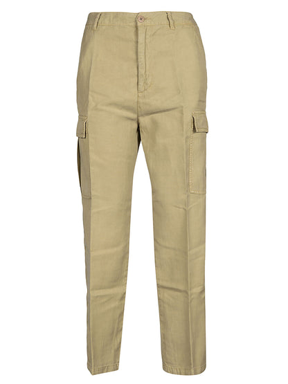 Cotton cargo trousers