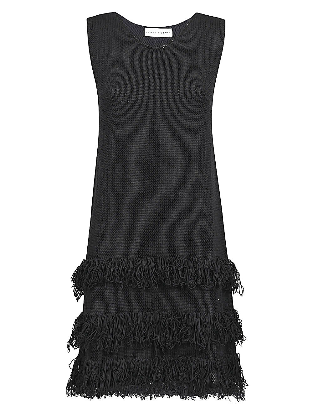 Fringed short dress