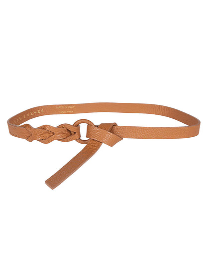 Leather belt