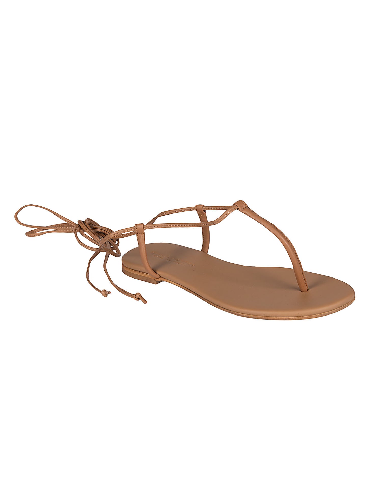 Leather thong sandals