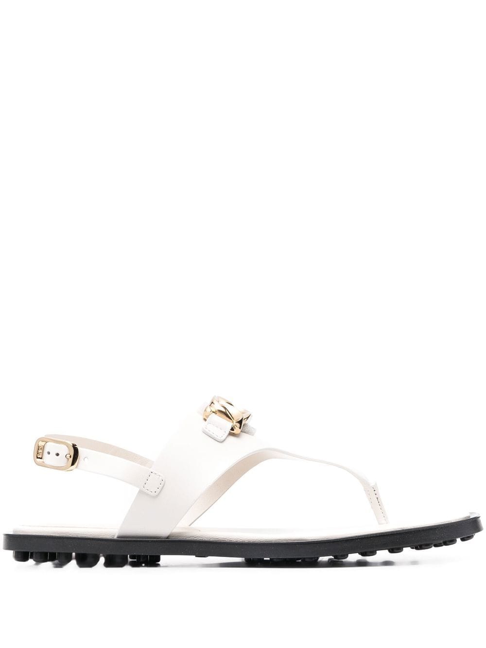 Leather thong sandals