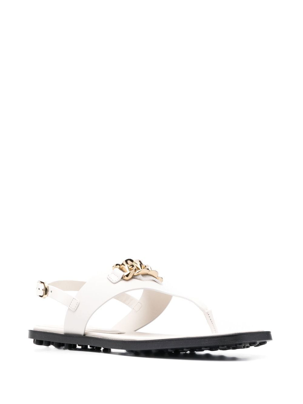 Leather thong sandals