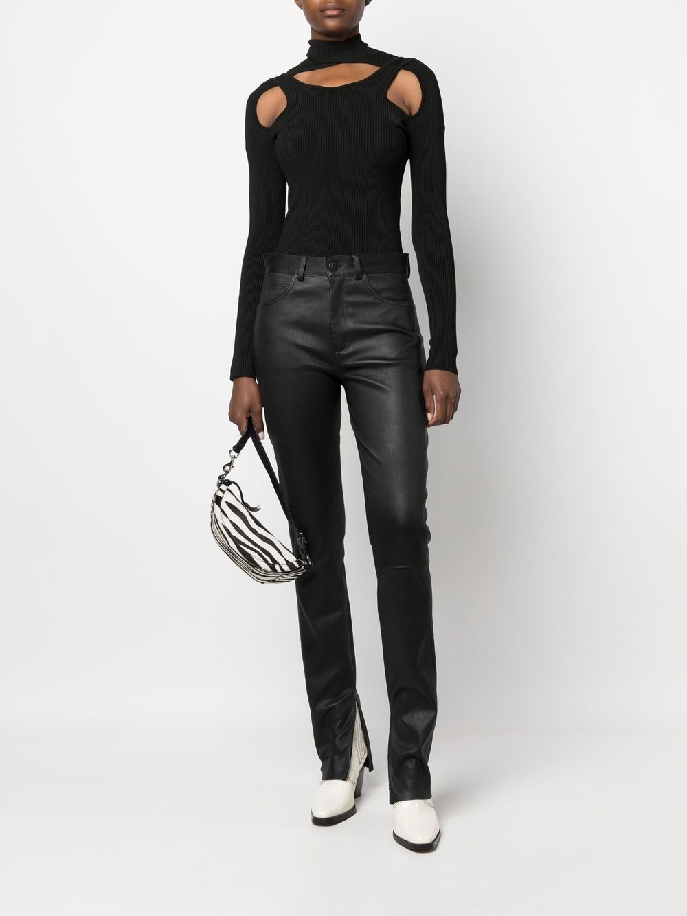 Kaya leather trousers