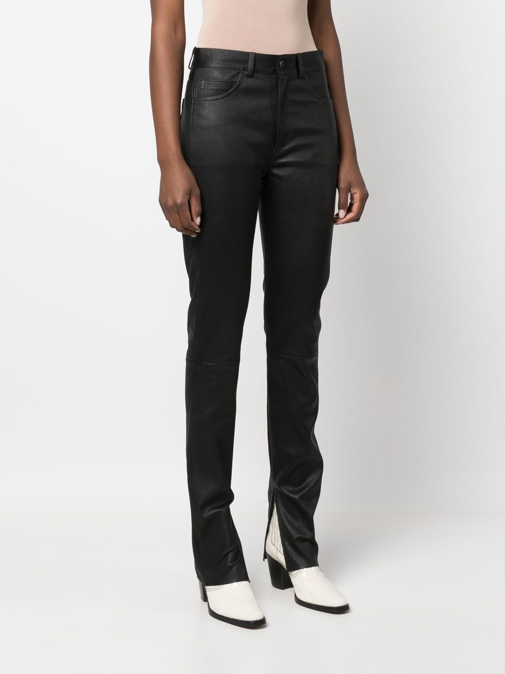 Kaya leather trousers