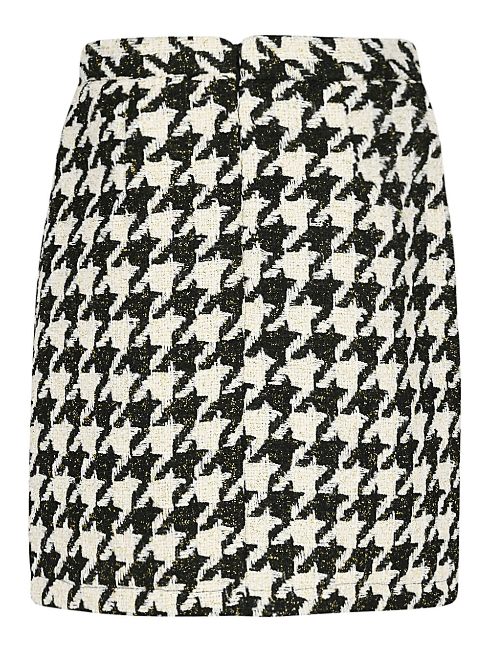 Houndstooth mini skirt