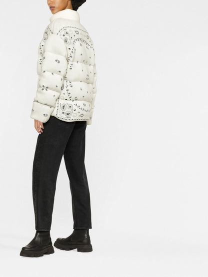 Bandana puffer down jacket