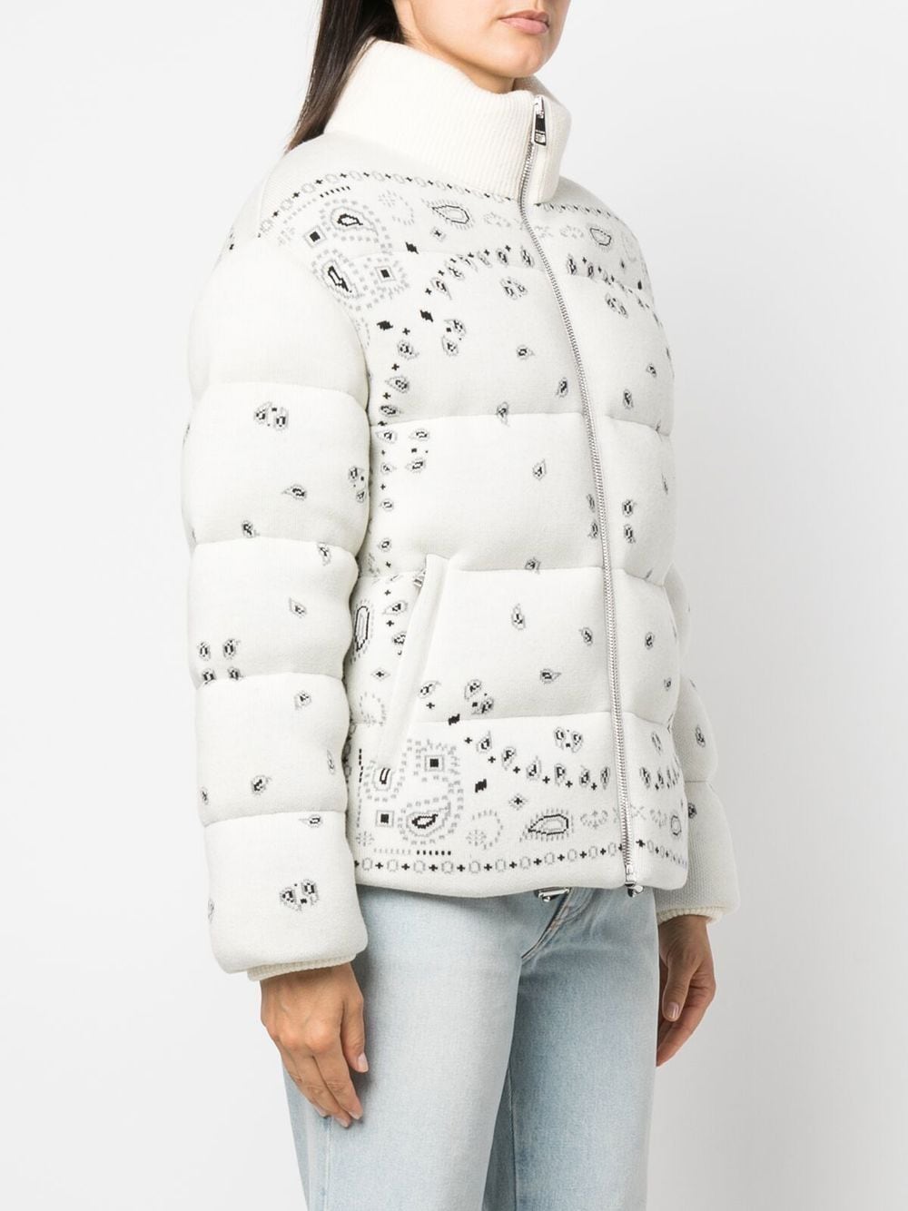 Bandana puffer down jacket