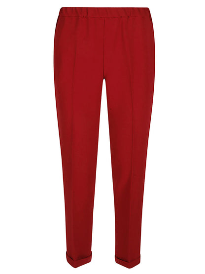 Cady drawstring trousers