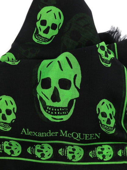 Allover skull scarf