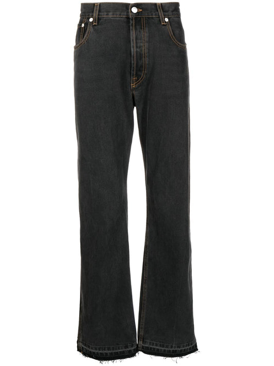 Denim cotton jeans