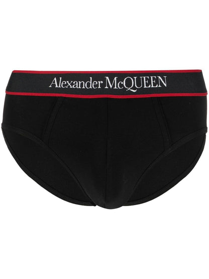 Logo cotton briefs